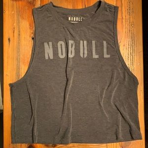 Women’s NoBull muscle tank grey sz sml
